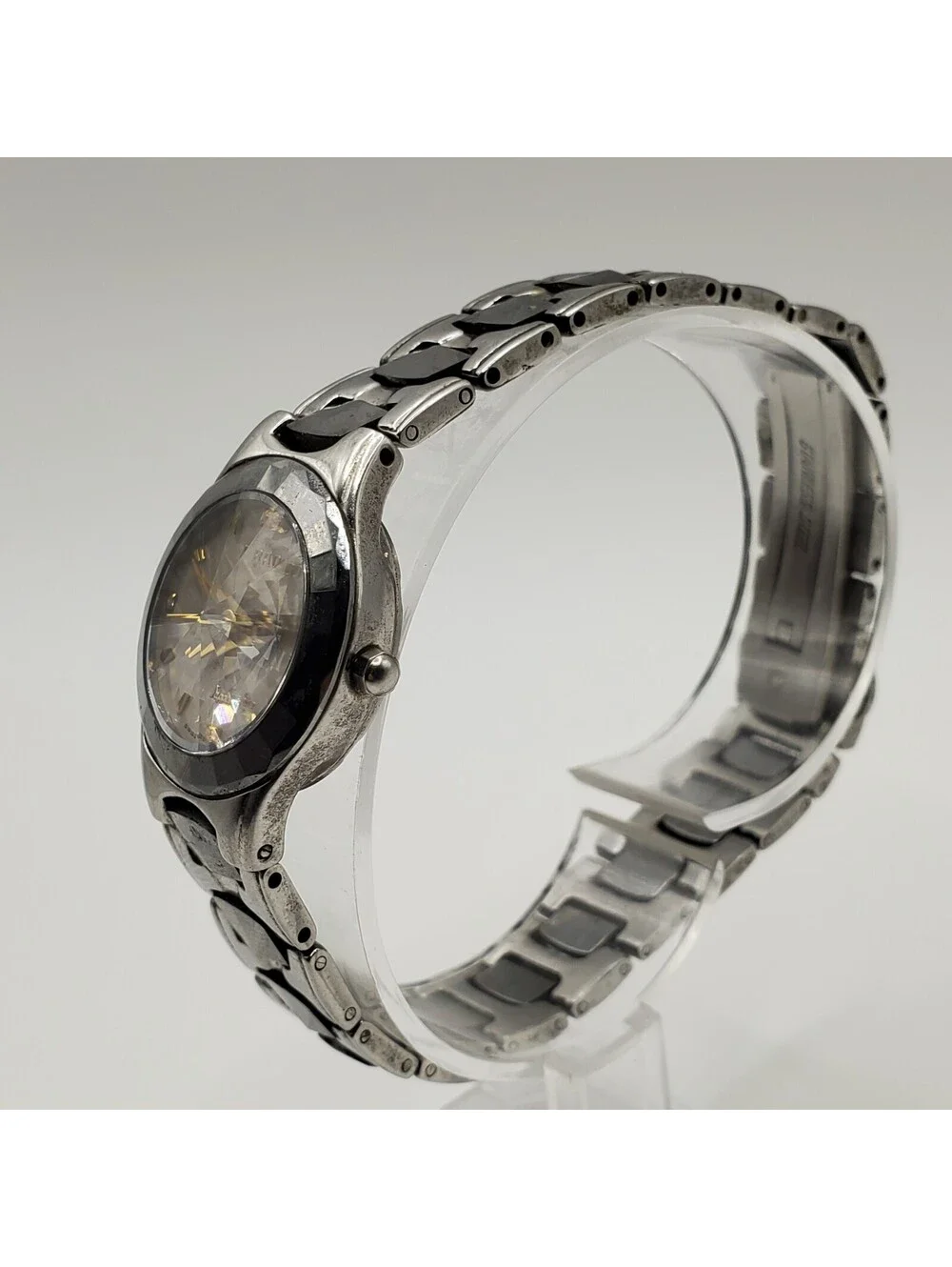 Rado Sapphire Crystal Prisim Womens Watch 22mm Day/Date Dial  New Battery